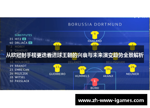 从欧冠射手榜更迭看进球王朝的兴衰与未来演变趋势全景解析 从欧冠射手榜更迭看进球王朝的兴衰与未来演变趋势全景解析